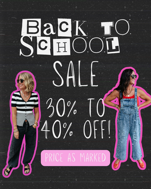 Back to School Sale
