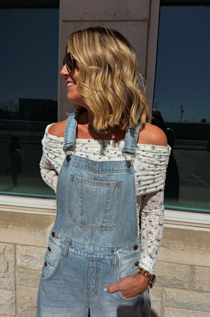 Bleu Floral Bodysuit