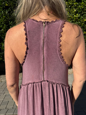 Drift Rose Maxi Dress