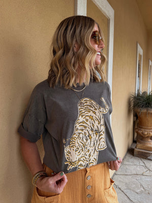 Starry Tiger Graphic Tee