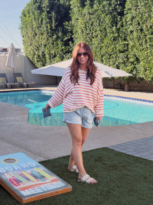 Alimina Stripped Sweater