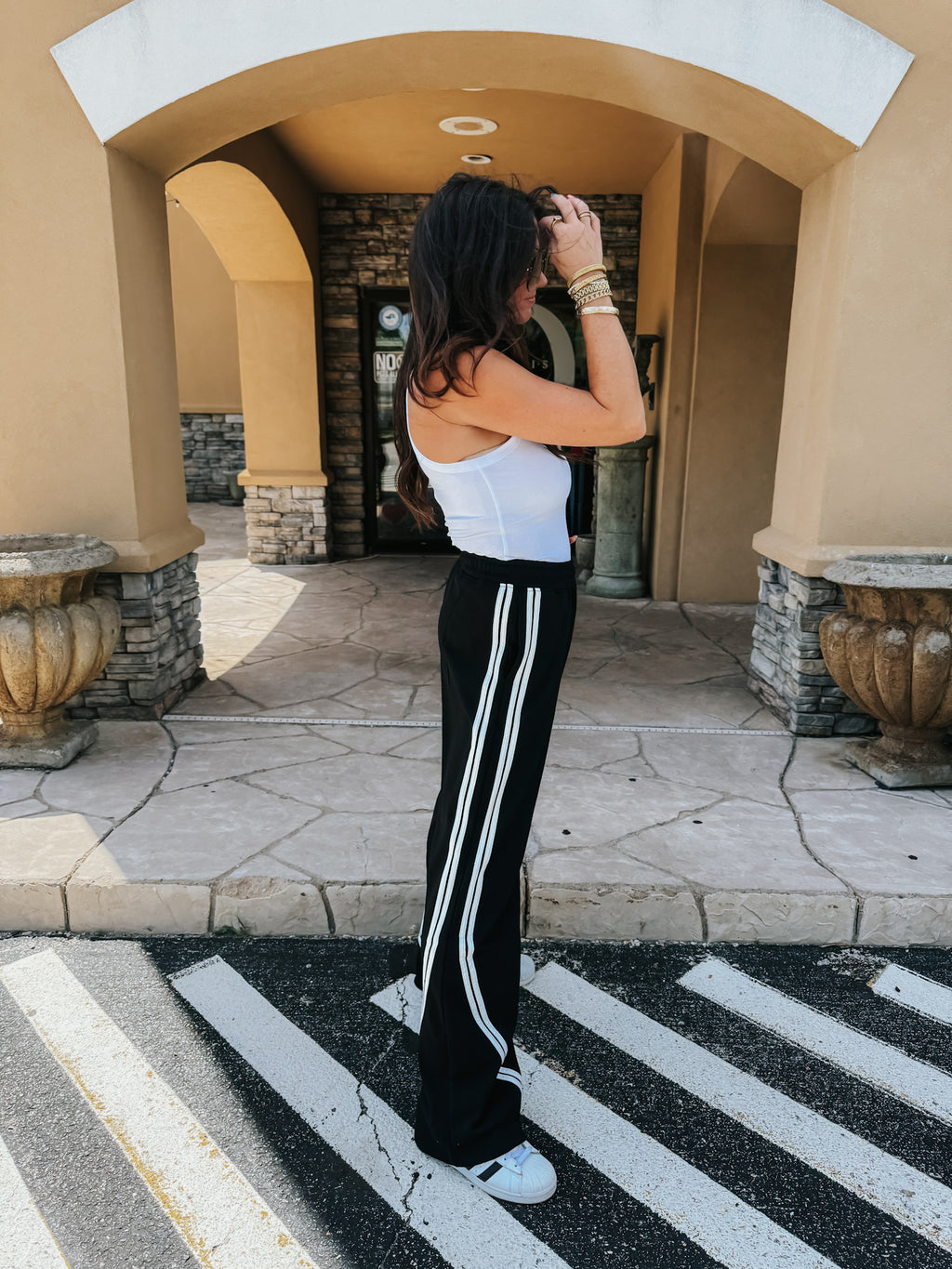 Noir Track Pants