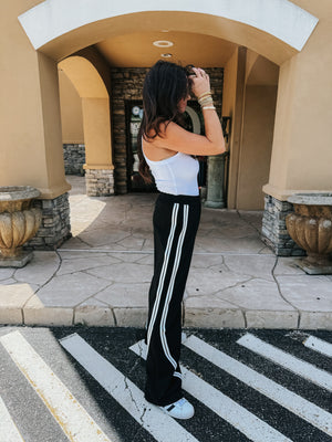 Noir Track Pants