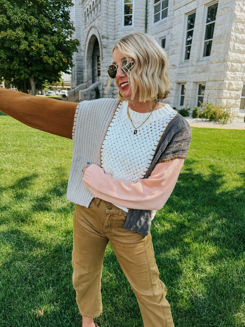 “Peach Cobbler” Sweater