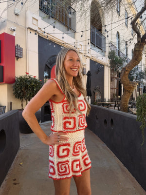 Granny Square Crochet top