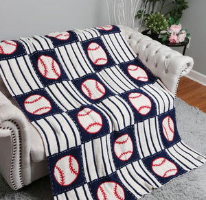 Cozy Baseball Blanket
