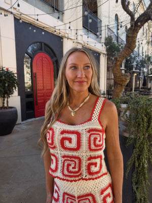 Granny Square Crochet top