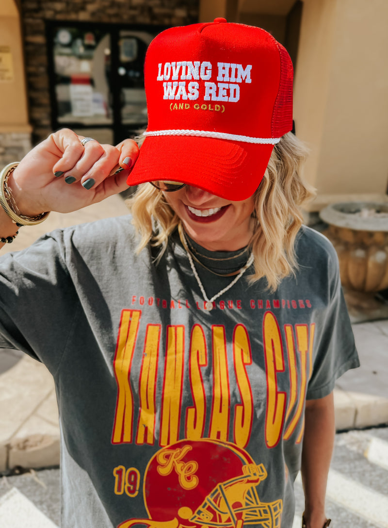 Loving Him Was Red Trucker