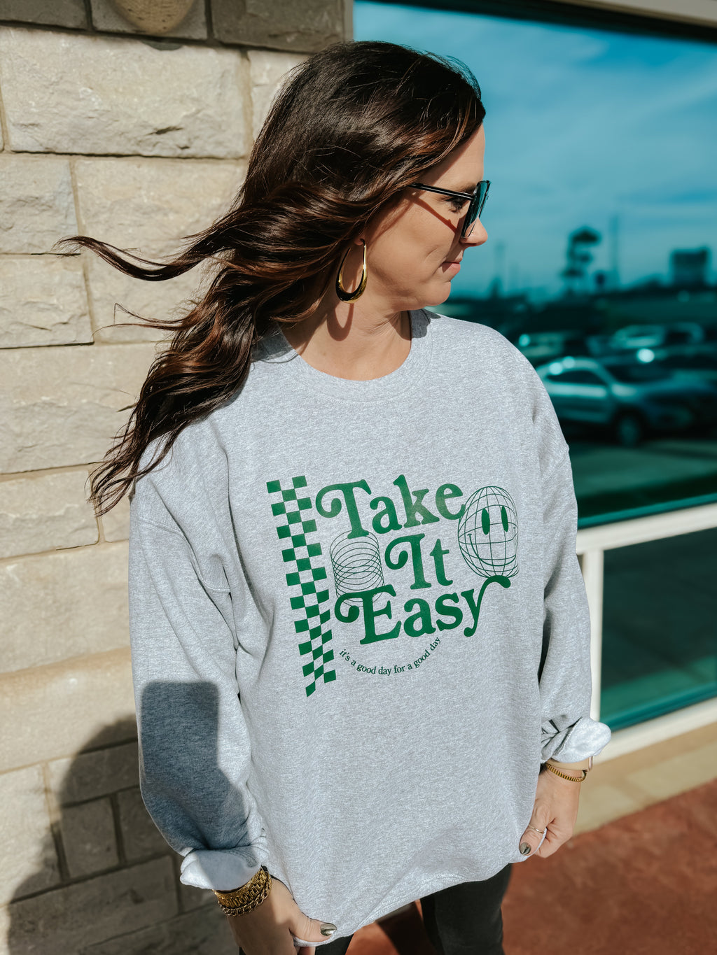 “Take it Easy” Sweatshirt
