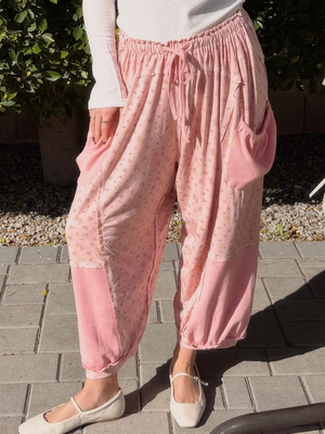 Quinn Pink Floral Pant