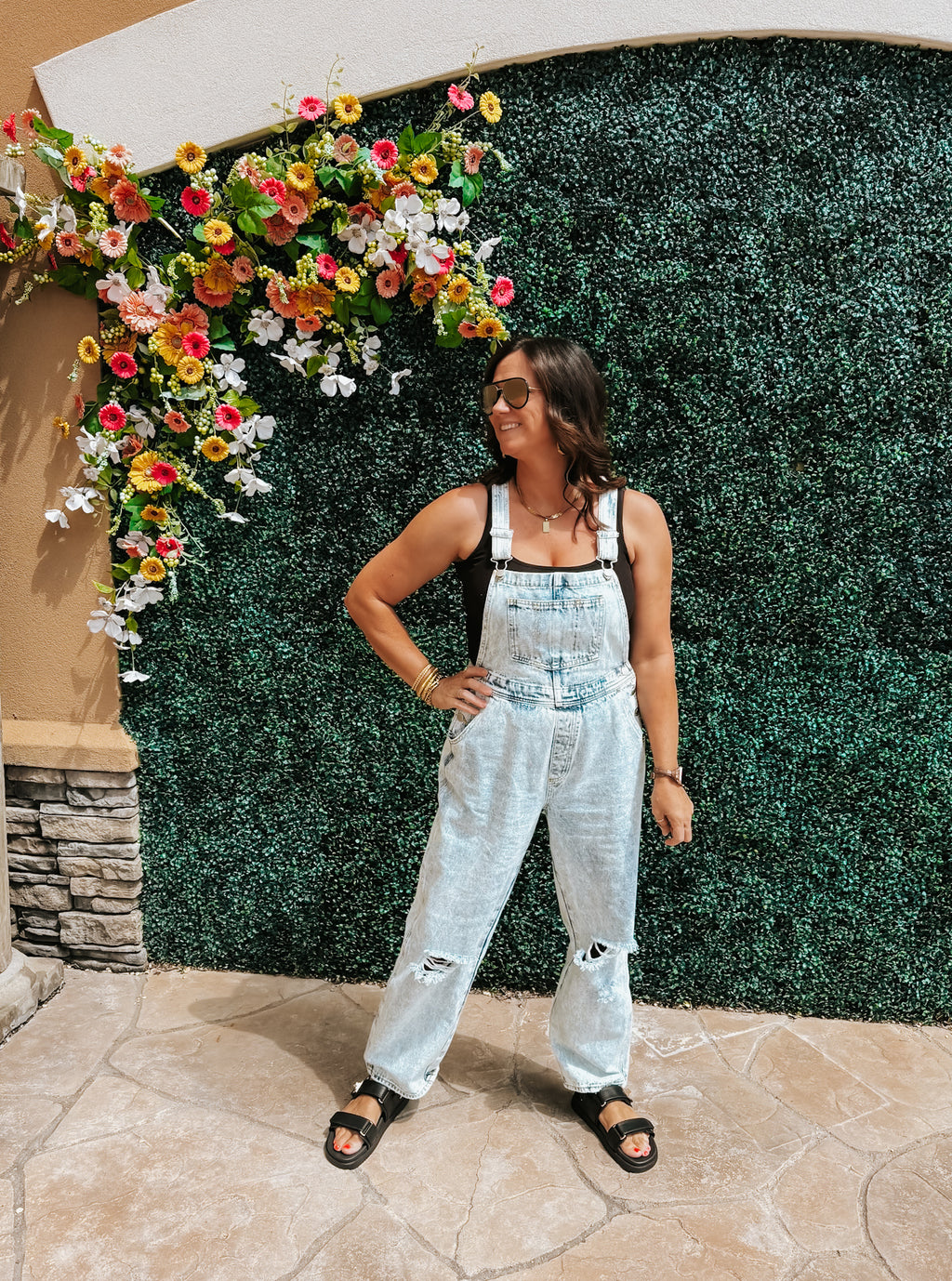 “90’s Vibes” Overalls