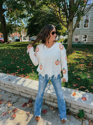 “Pumpkin Patch” Sweater