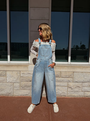 Ava Light Barrel Overalls