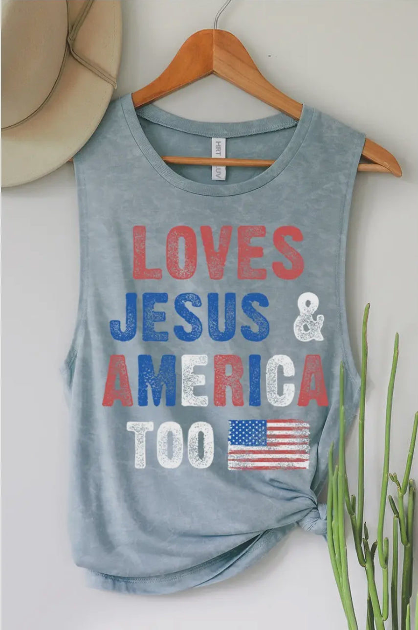 Loves Jesus & America Too