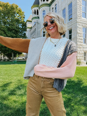 “Peach Cobbler” Sweater