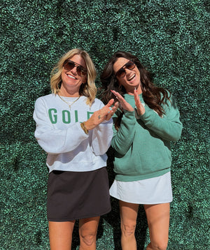 Golf Cropped Sweatshirt