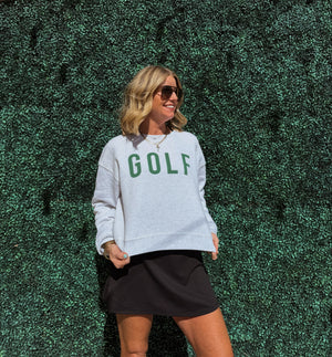 Golf Cropped Sweatshirt