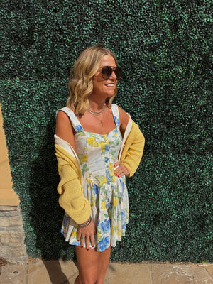 Celeste Floral Romper