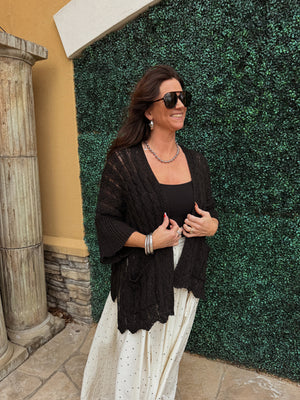 Black Lighthearted Sweater