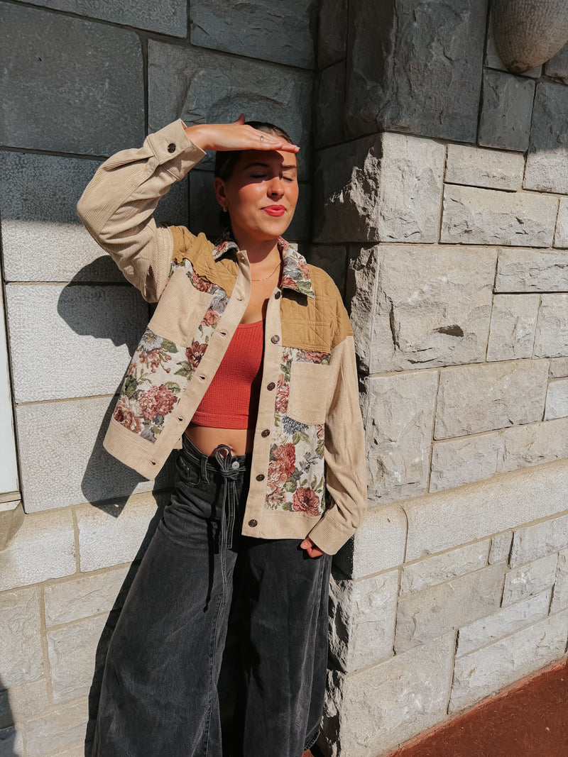 Amber Season Patchwork Jacket