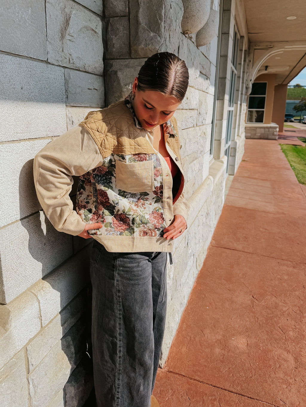 Amber Season Patchwork Jacket