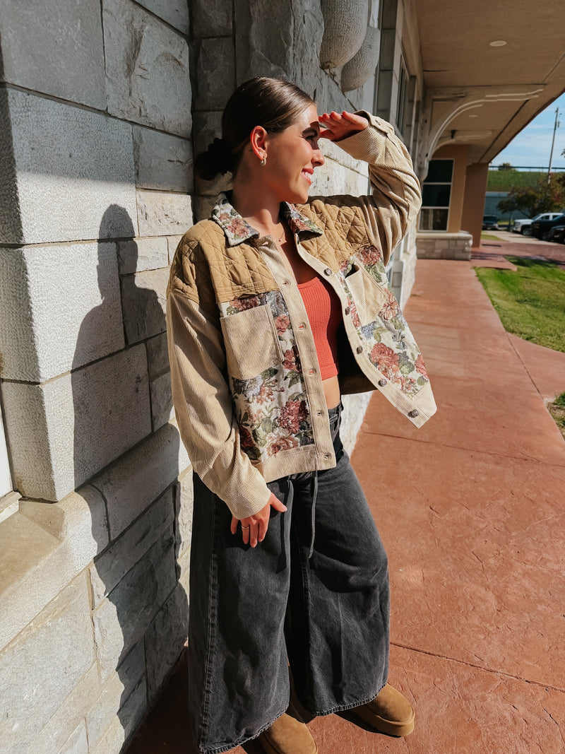 Amber Season Patchwork Jacket