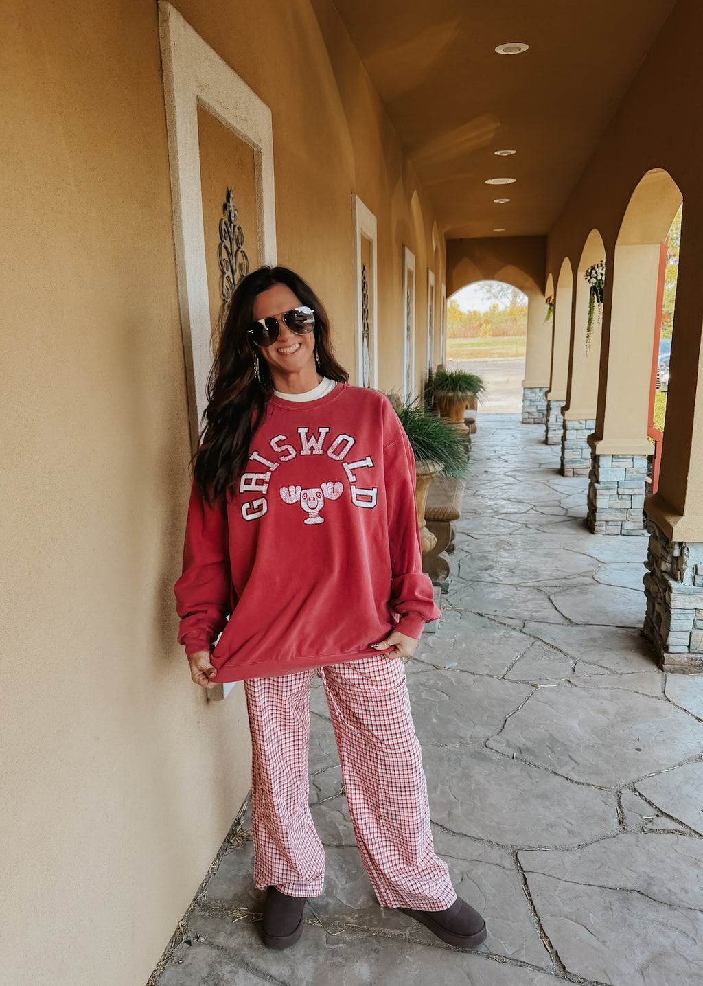 Griswold Crimson Sweatshirt