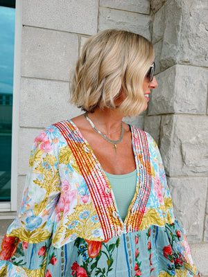 Botanical Floral Dress