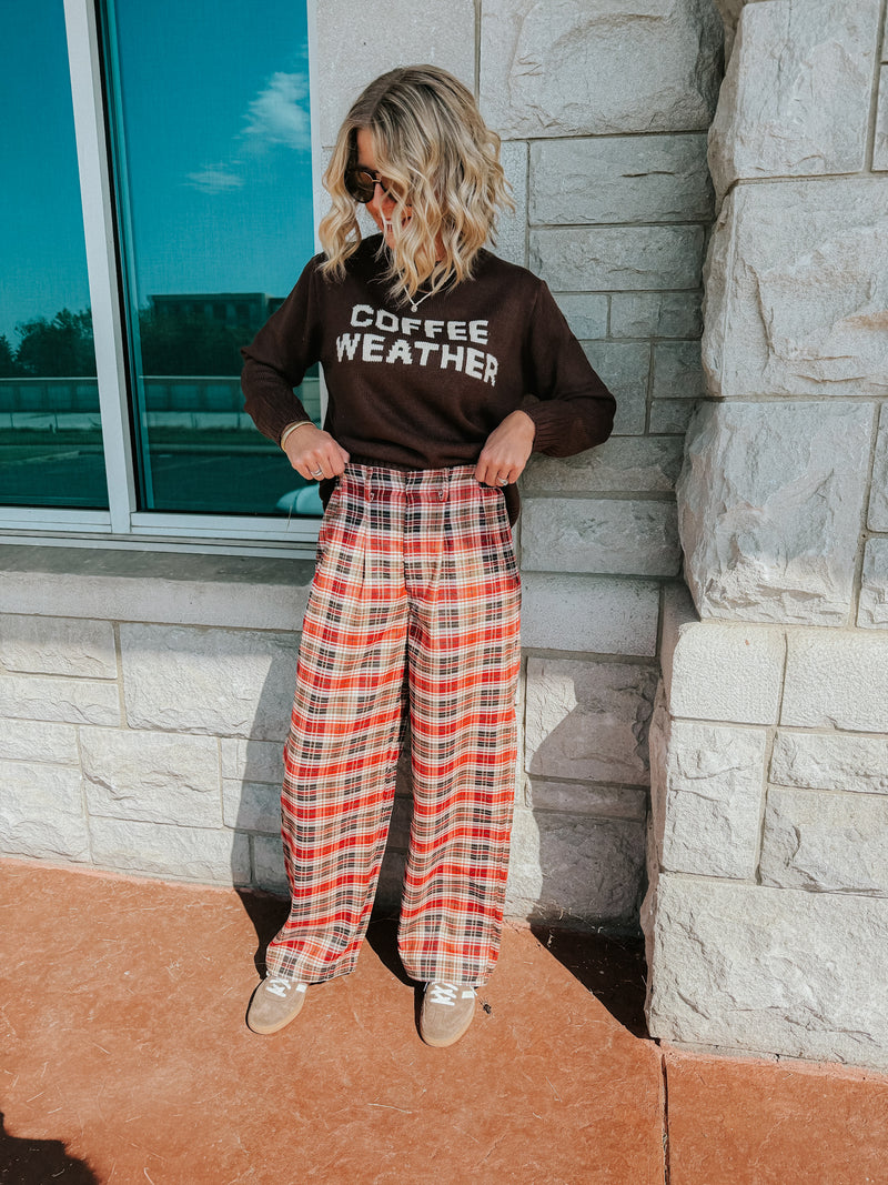 Harvest Plaid Pants