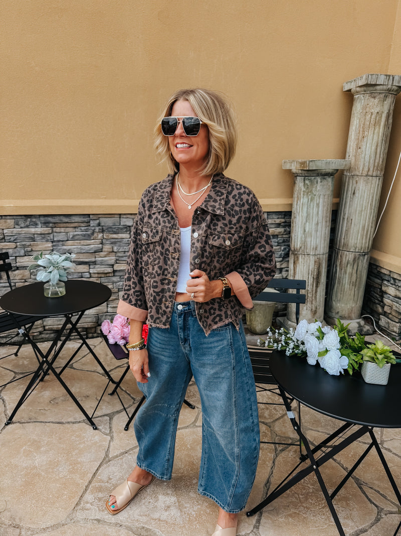 Leo Leopard Jacket
