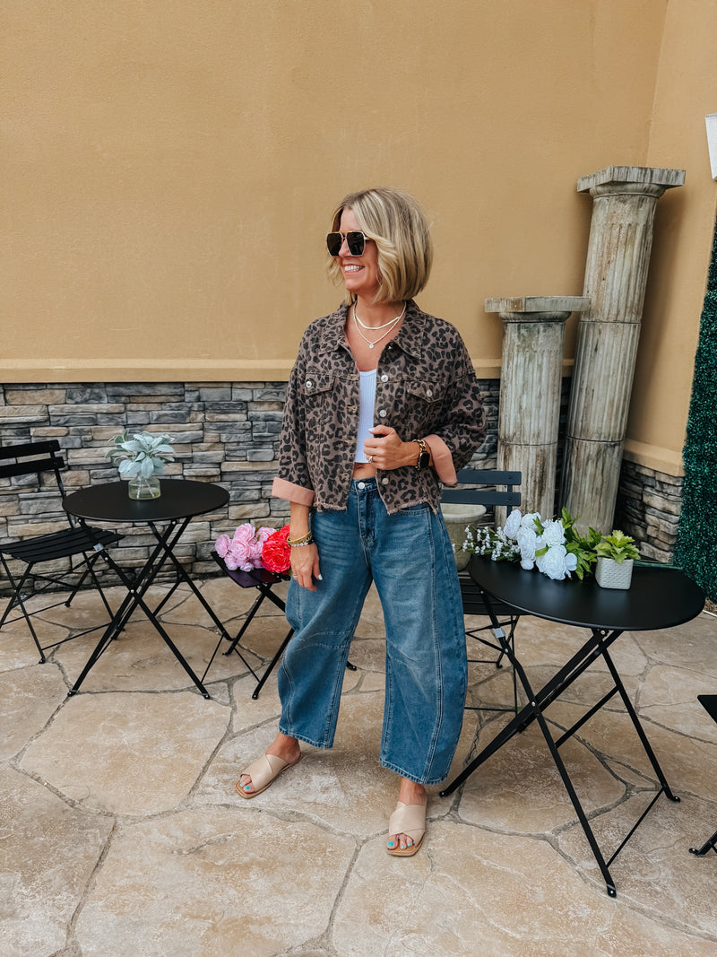Leo Leopard Jacket