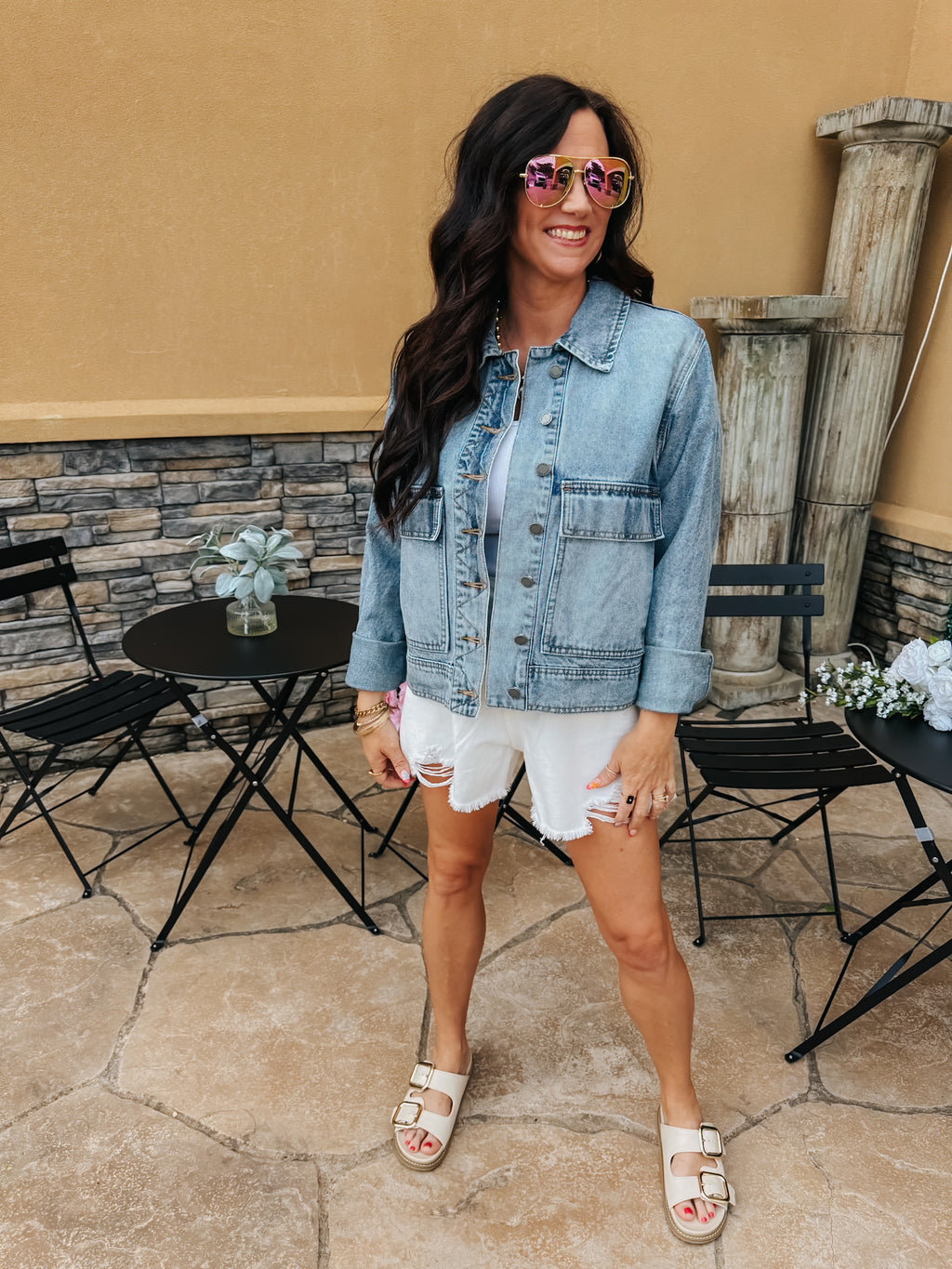 Big Pocket Denim Jacket