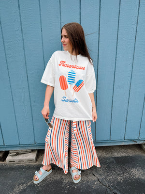 American Sweets White Tee