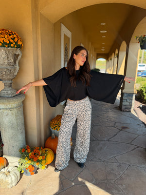 Skylar Poncho Sweater