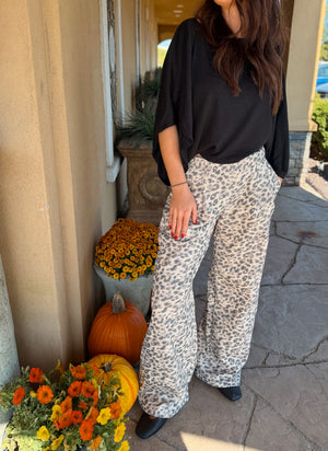 Leopard Trouser Sweatpants