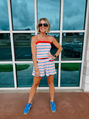 Dockside Terry Cloth Striped set