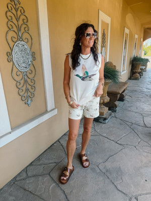 Mallard Drawstring Shorts