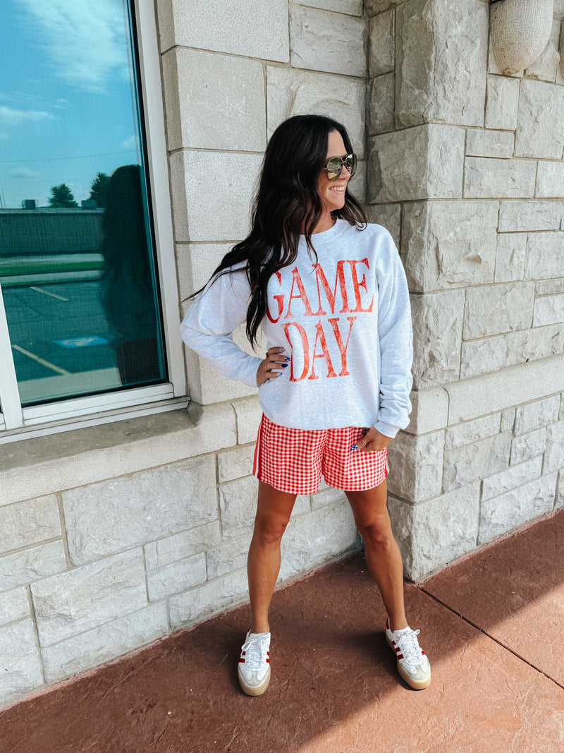 Red Game Day Sweatshirt