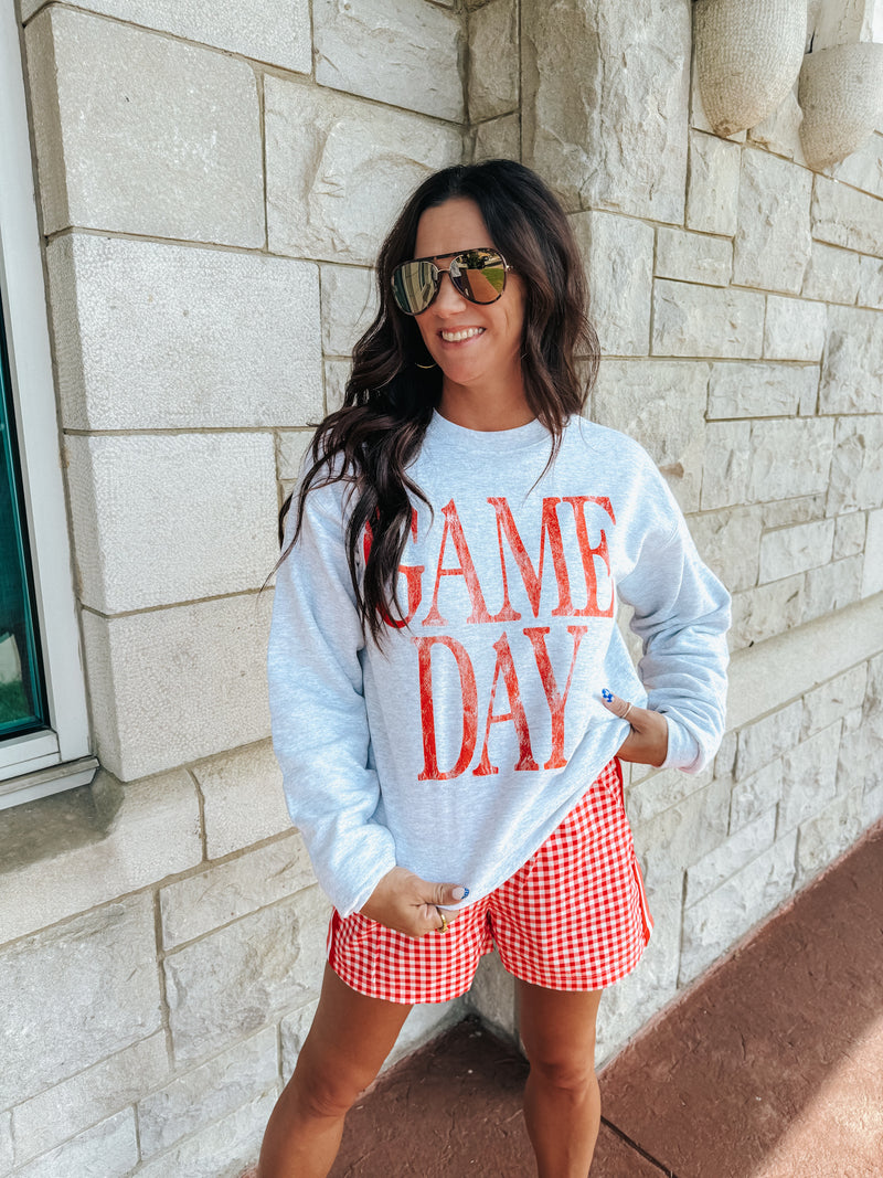 Red Game Day Sweatshirt
