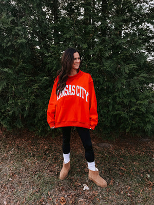 Kansas City Reversible Sweatshirt - Red
