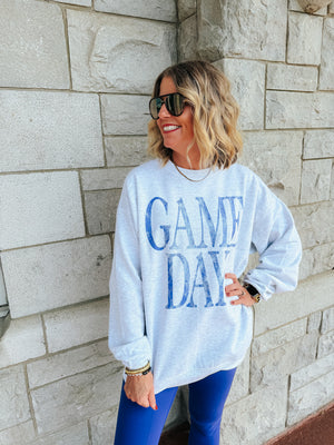 Blue Game Day Sweatshirt