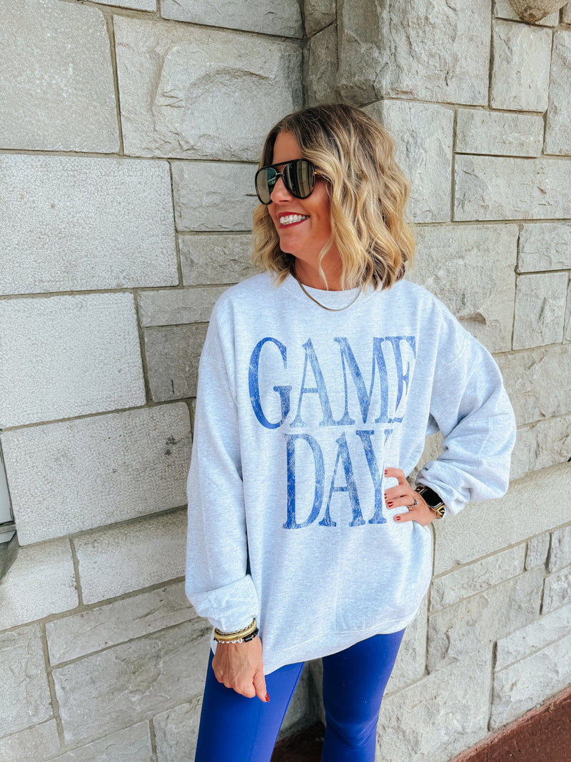 Blue Game Day Sweatshirt