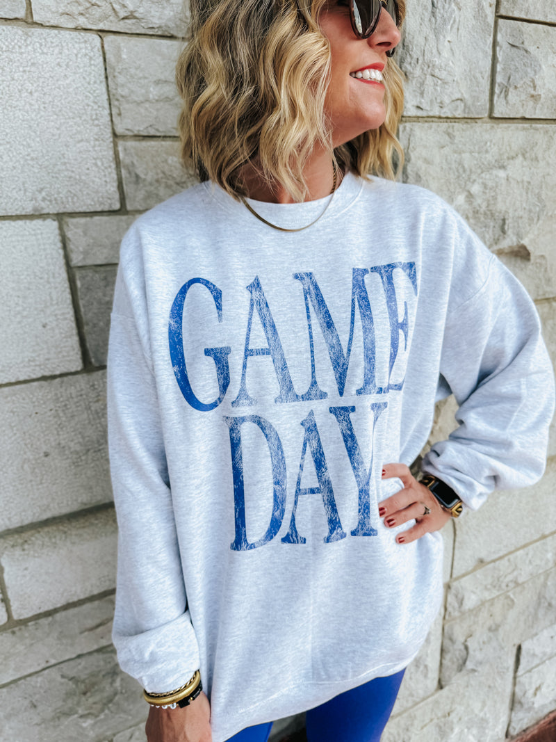 Blue Game Day Sweatshirt
