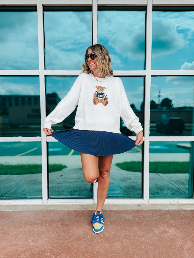 Football Bear Sweater
