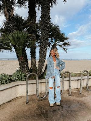 Paisley Denim Jacket