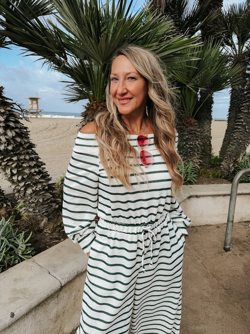 Newport Striped Jumpsuit
