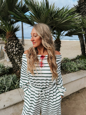 Newport Striped Jumpsuit