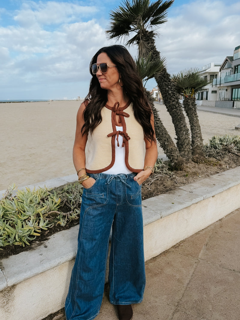 Lexe Tied Up Vest