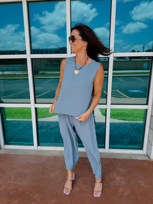 Ocean Mist Blue set