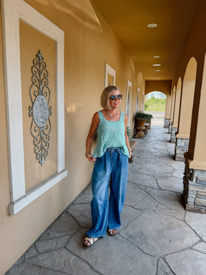 Shoreline Jade Crochet